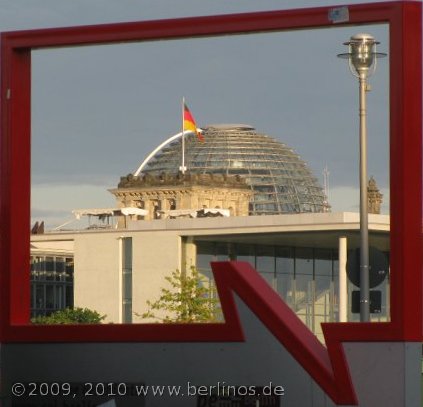 Reichstag im Rahmen